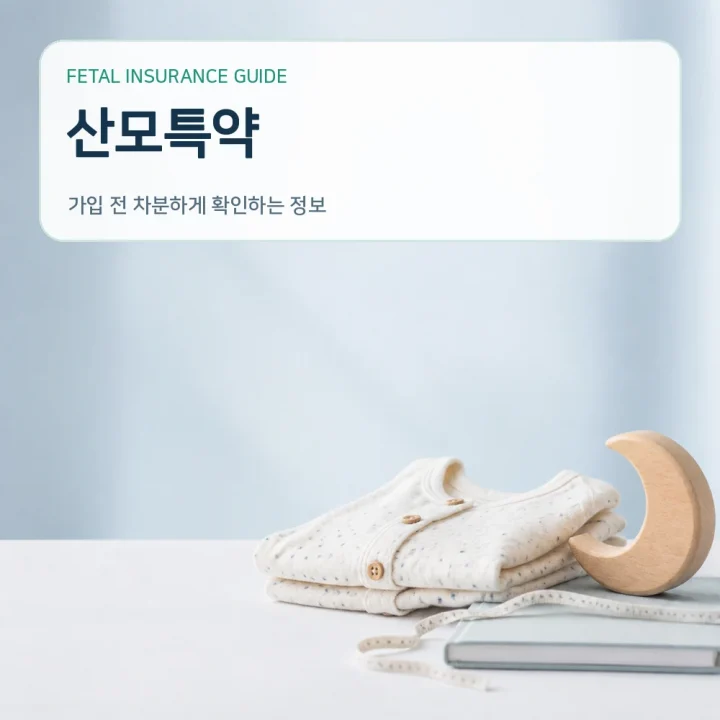 태아보험 산모특약