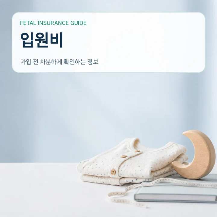 태아보험 입원비