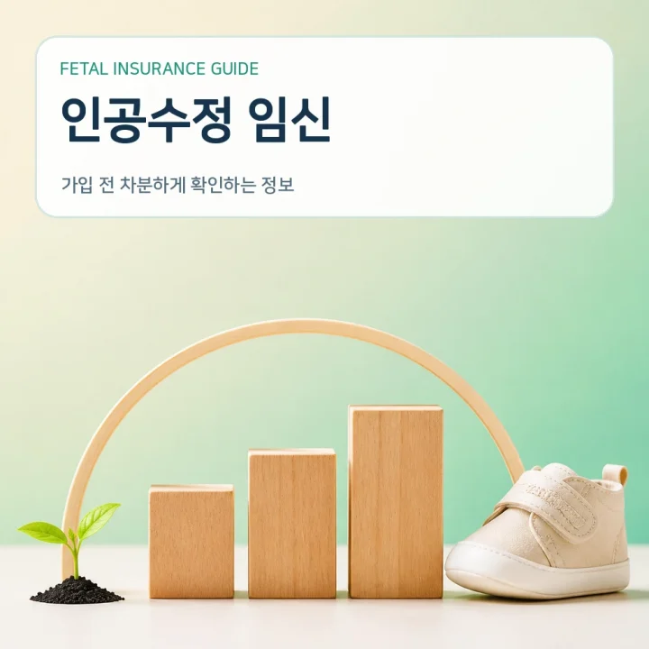 태아보험 인공수정 임신